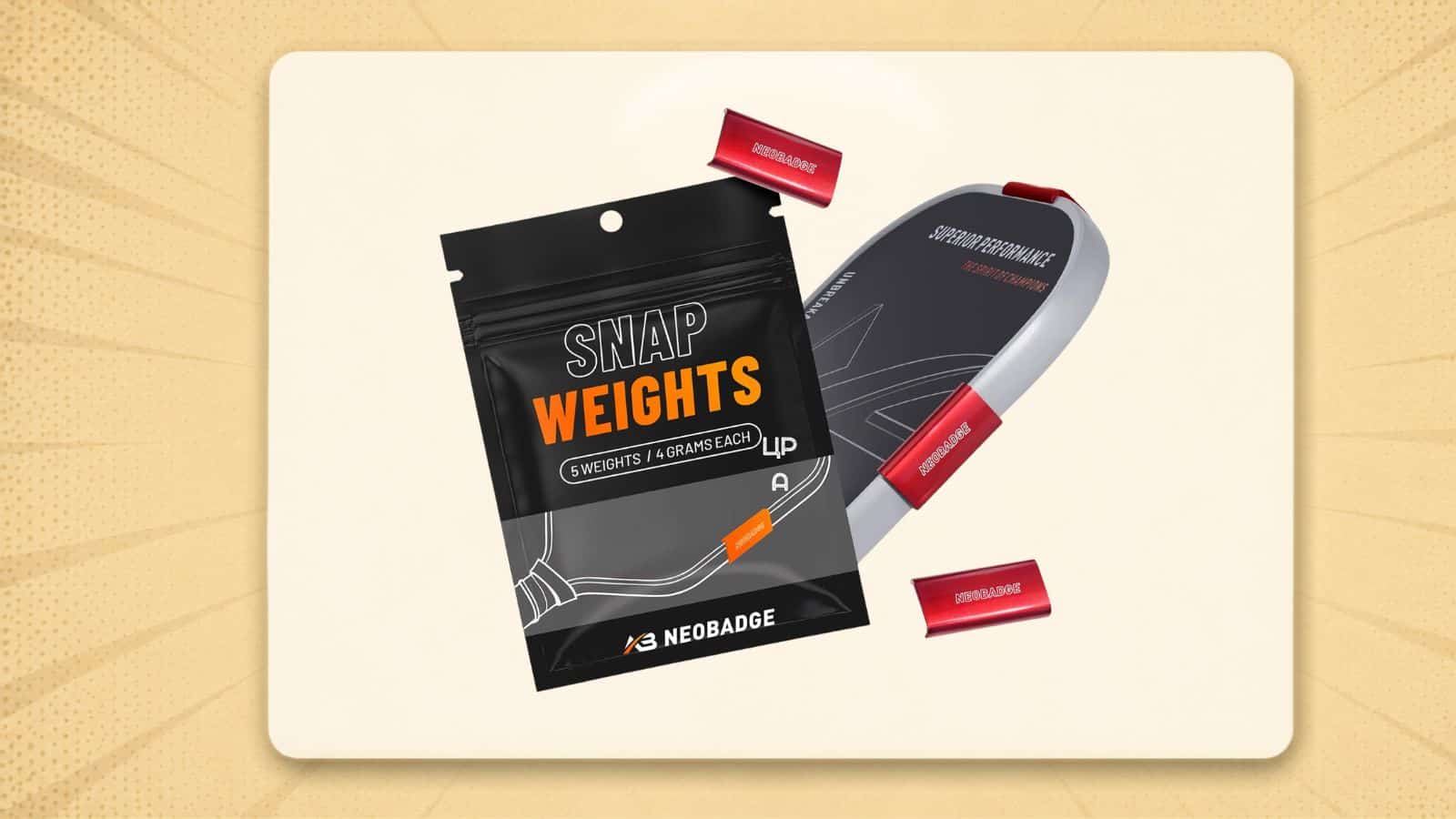 Neobadge Snap Weights
